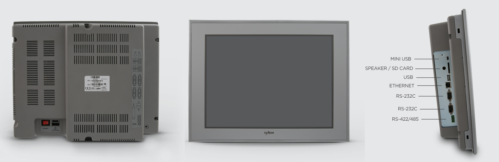 Màn hình cảm ứng HMI – CIMON chuyên dụng, chạy trên hệ điều hành Windows CE