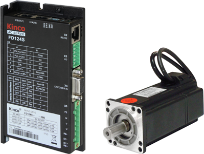 Động cơ Servo DC tích hợp bộ điều khiển 400W Kinco FD124S-04-60S-MAK-DSU