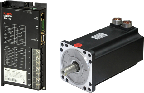 Động cơ Servo DC tích hợp bộ điều khiển 1260W Kinco FD144S-13-H11D-AAK-DKR