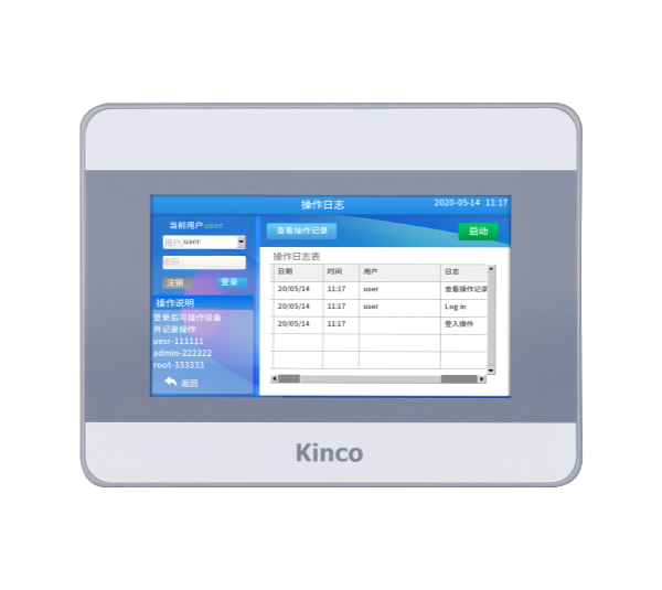 Màn hình cảm ứng HMI 4.3 inch Kinco MT043